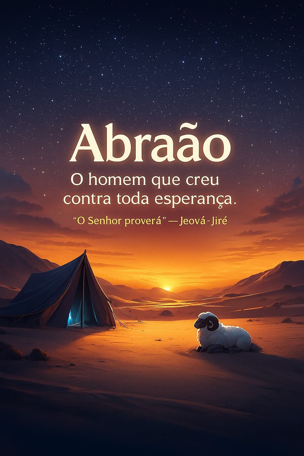 Abraão: fé que caminha quando os olhos não veem